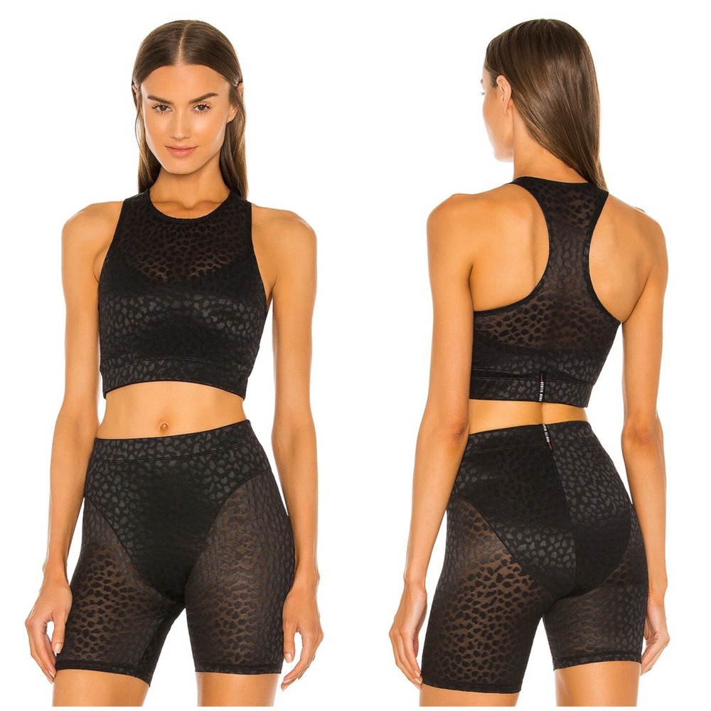 NEW Adam Selman Racer Crop Top sz SM